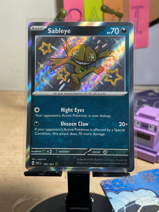2024 Sableye #184 Paldean Fates