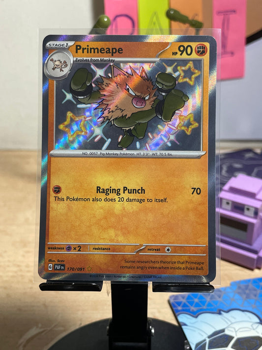 2024 Primeape #170 Paldean Fates