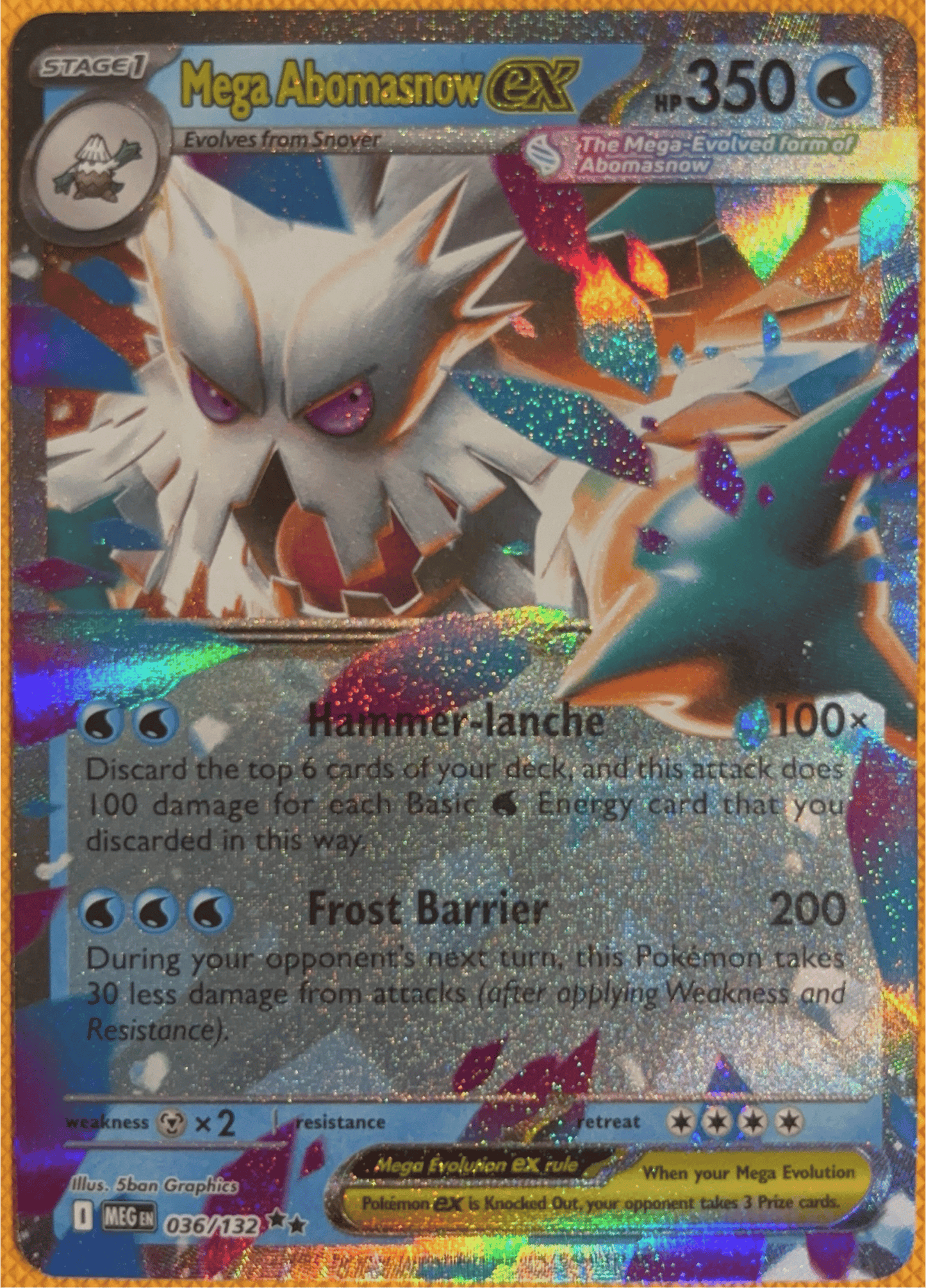 Mega Abomasnow ex #036