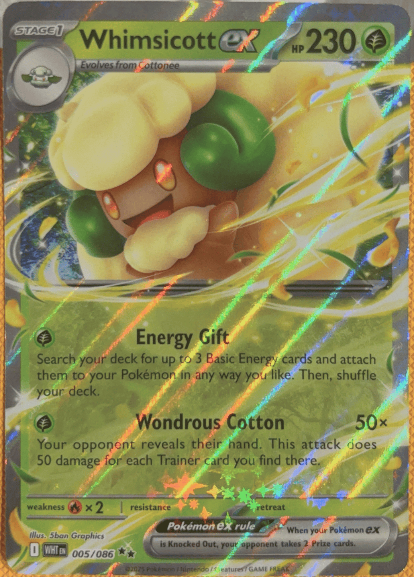 Whimsicott ex #005