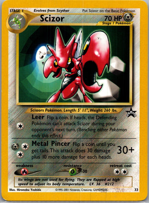 2001 WoTC Promo 33/53 Scizor G179