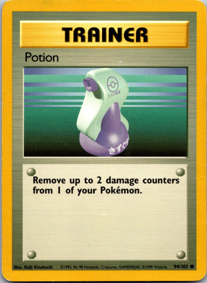 1999 Base Set (Shadowless) 094/102 Potion LP
