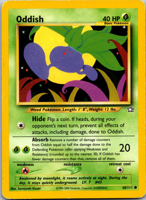 2000 Neo Genesis 068/111 Oddish LP