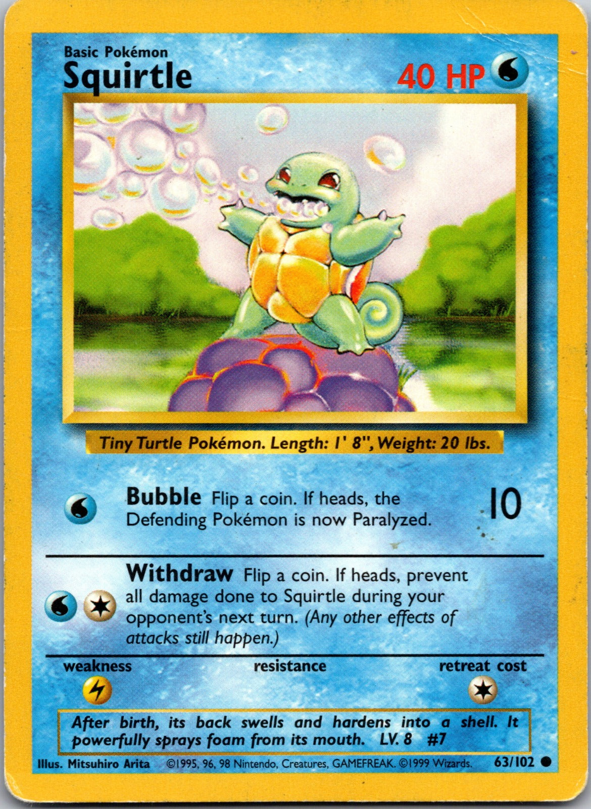 2023 Trading Card Game Classic 001/034 Squirtle LP