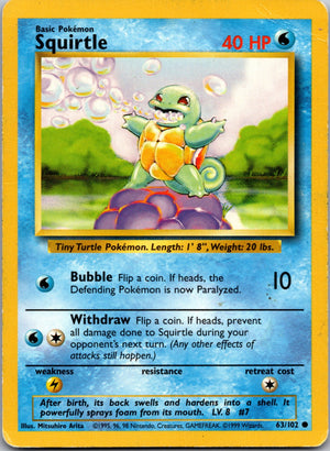 2023 Trading Card Game Classic 001/034 Squirtle LP