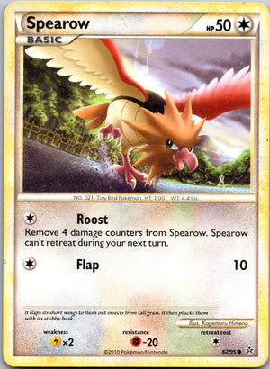 2010 Unleashed 62/95 Spearow LP