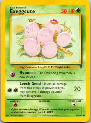 2002 Legendary Collection #075/110 Exeggcute Common C224