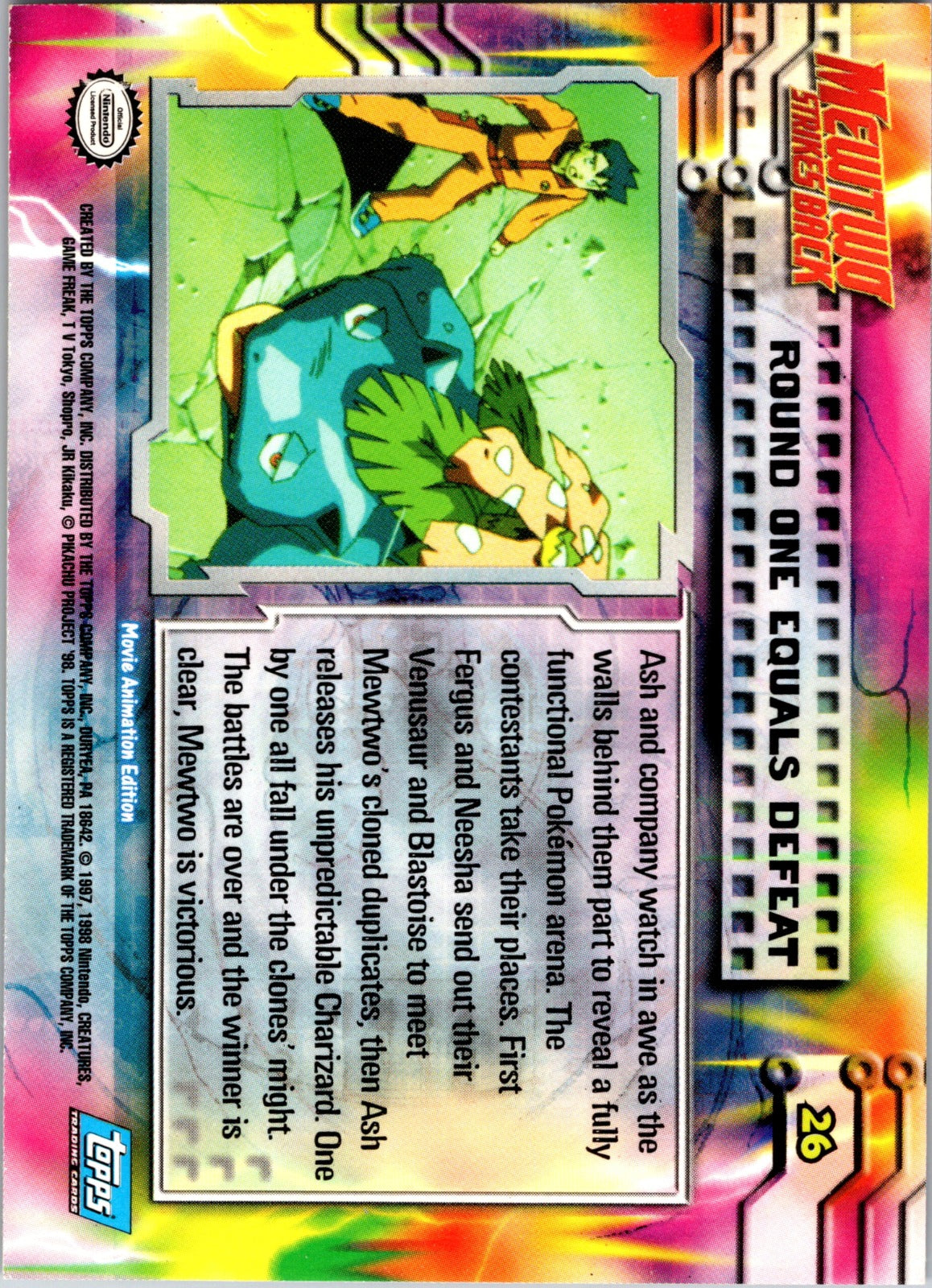 1999 Topps Round One Defeat [Holofoil] LP  X19