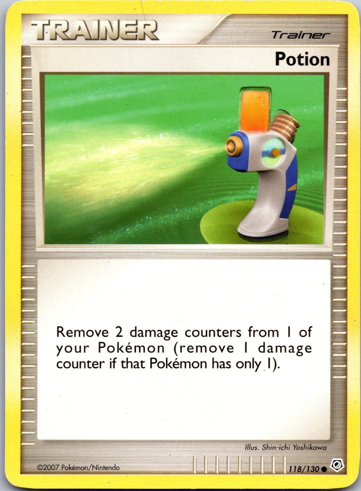 2007 Diamond and Pearl 118/130 Potion HP Z241