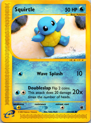 2002 Expedition 131/165 Squirtle (131) Common A165
