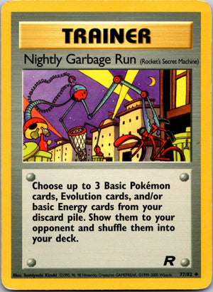 2000 Team Rocket 77/82 Nightly Garbage Run (Rocket's Secret Machine) LP