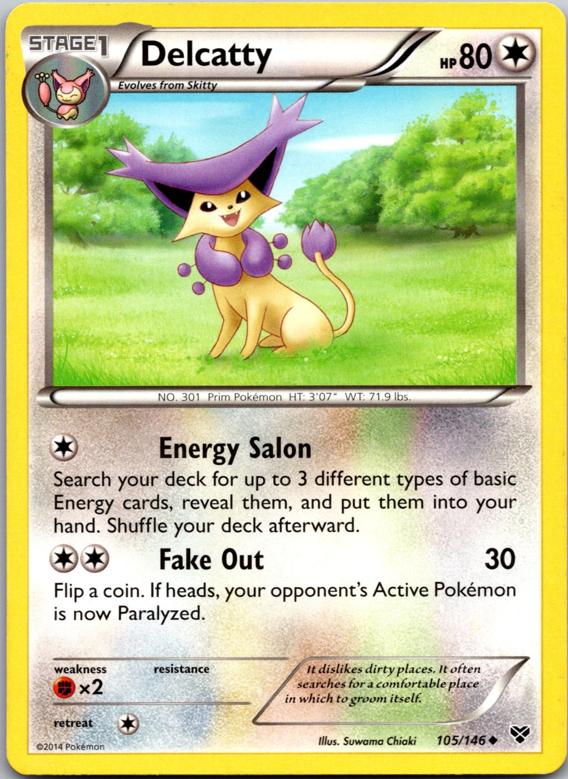 2003 Ruby and Sapphire 29/109 Delcatty LP
