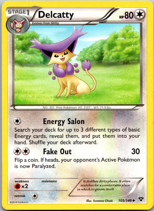 2003 Ruby and Sapphire 29/109 Delcatty LP