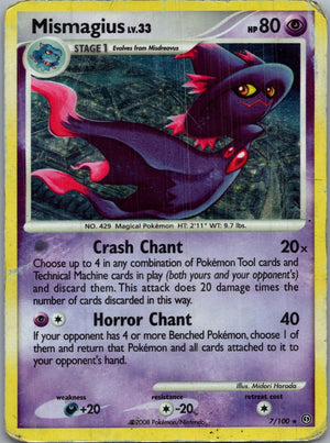 2008 Stormfront 7/100 Mismagius Holo Rare F28