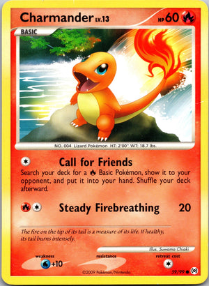 2009 Arceus 59/99 Charmander LP