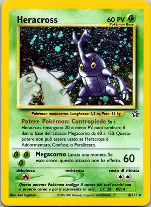 2000 Heracross Neo Genesis 006/111 NM