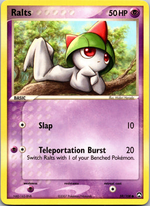 2007 Power Keepers 59/108 Ralts LP