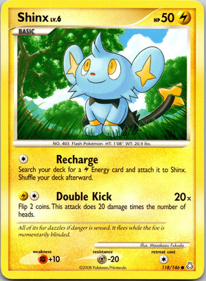 2008 Legends Awakened 118/146 Shinx LP