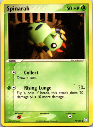 2004 Team Rocket Returns 78/109 Spinarak LP