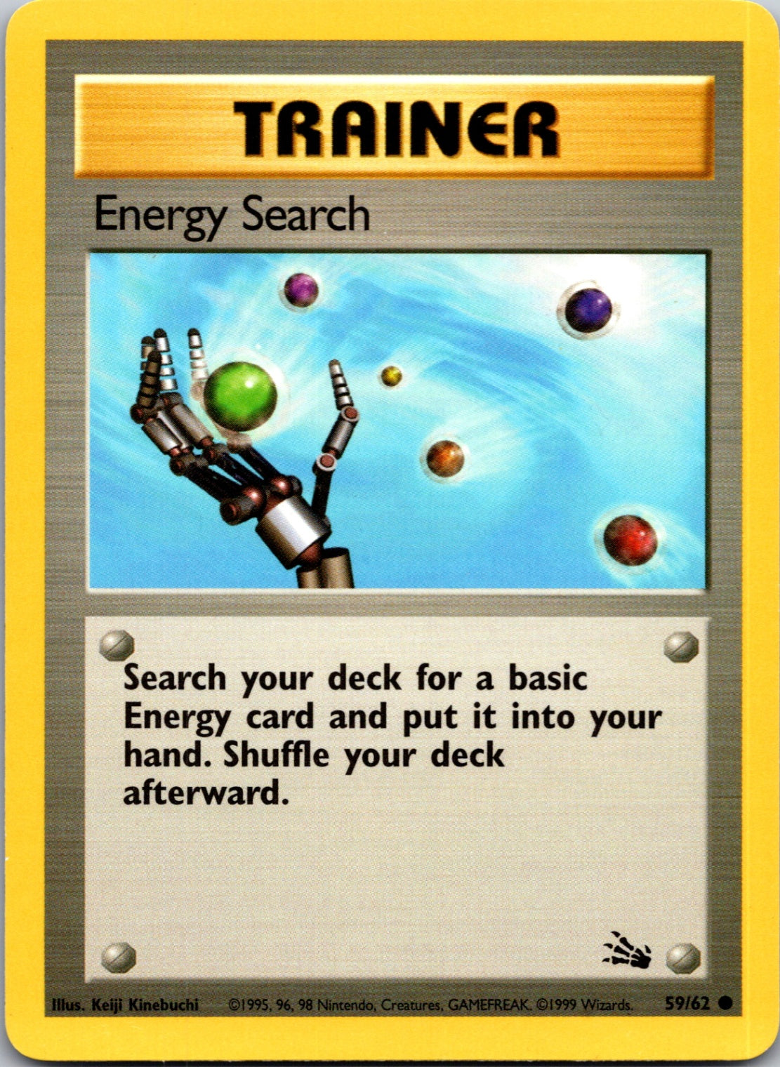 1999 Fossil 59/62 Energy Search Common L150