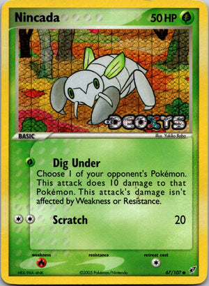 2005 Nincada Deoxys 67/107 NM