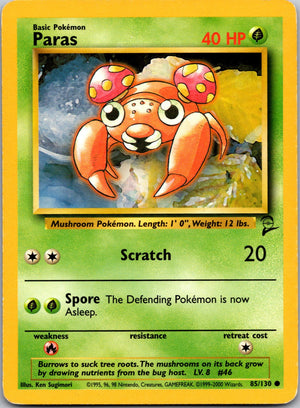 2000 Base Set 2 085/130 Paras LP
