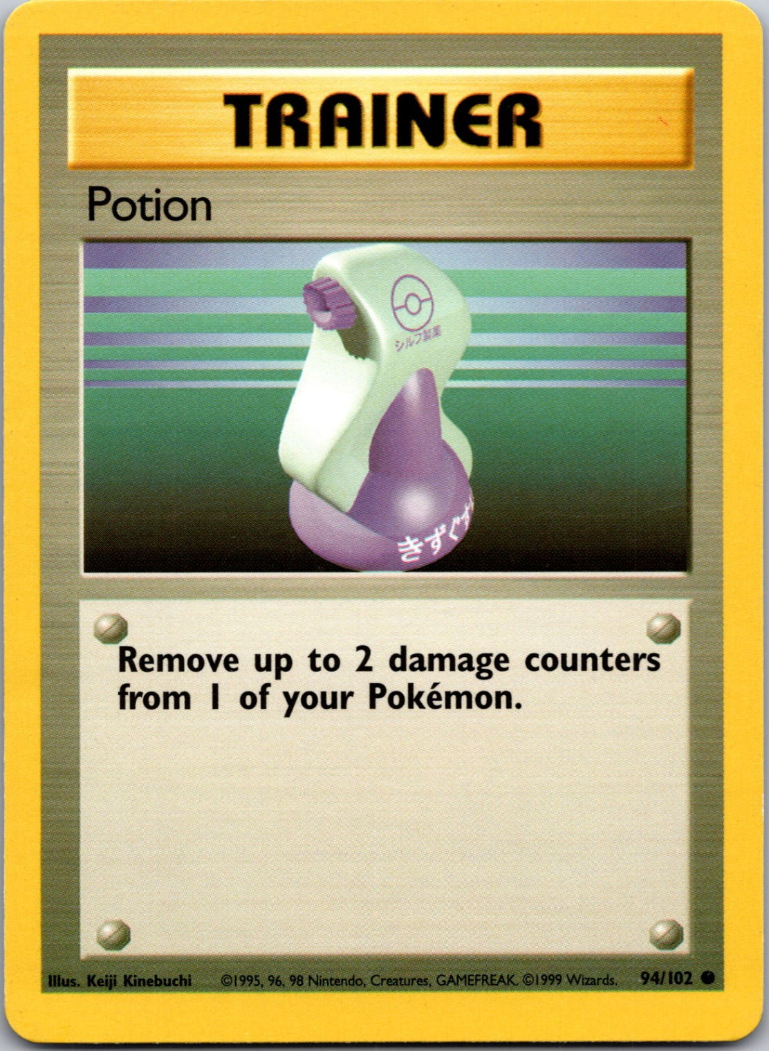 1999 Base Set 094/102 Potion Common C335