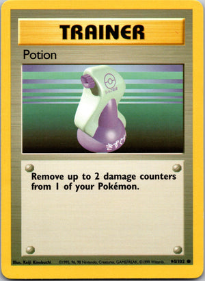 1999 Base Set 094/102 Potion Common C335
