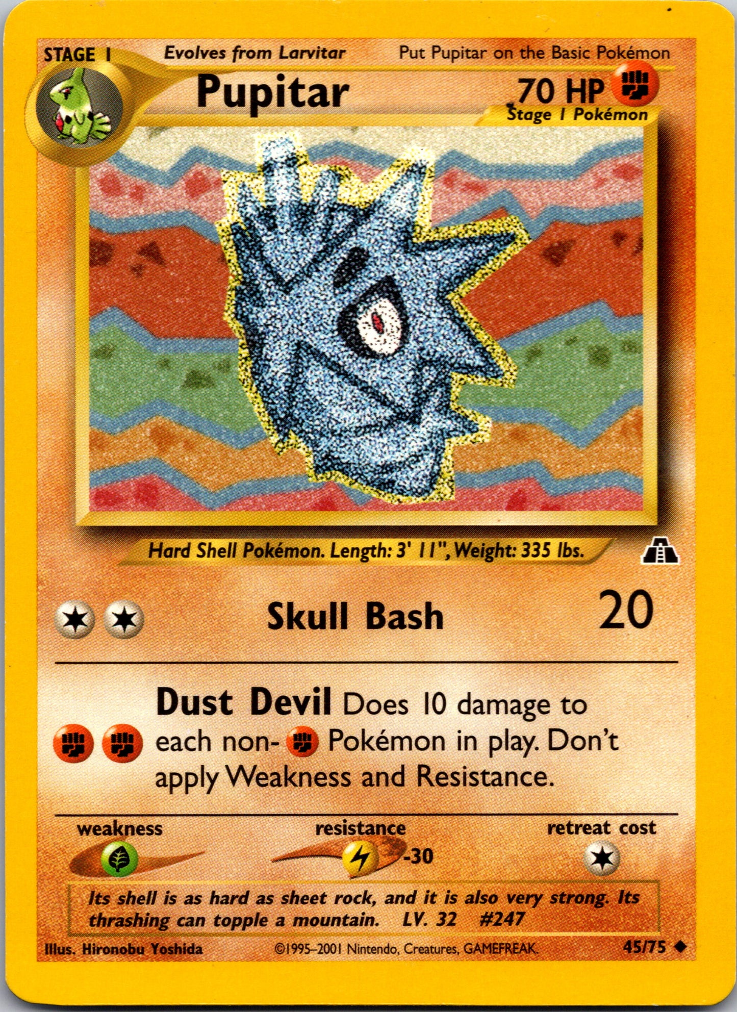 Neo Discovery 45/75 Pupitar Uncommon A58