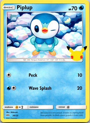 2018 SM - Ultra Prism 32/156 Piplup (32) LP