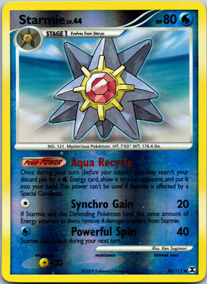 2009 Rising Rivals 50/111 Starmie LP