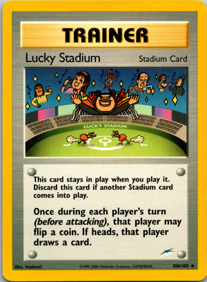 2002 Neo Destiny #100/105 Lucky Stadium Uncommon C163