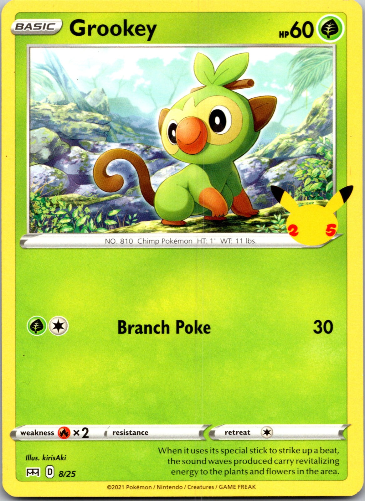 2019 SWSH: Sword and Shield Promo Cards SWSH001 Grookey LP
