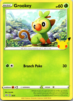 2019 SWSH: Sword and Shield Promo Cards SWSH001 Grookey LP