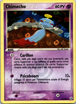 2004 Chimecho Hidden Legends 17/101 NM