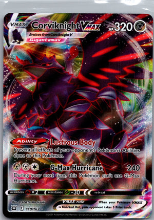 2022 Prize Pack Series Cards 110/163 Corviknight VMAX LP