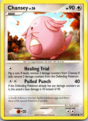 2009 Platinum 69/127 Chansey LP