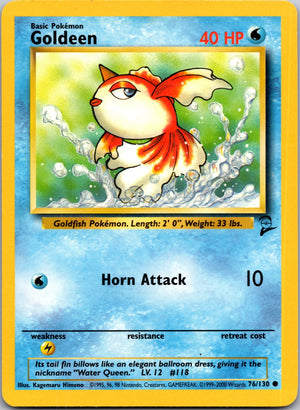 2000 Base Set 2 076/130 Goldeen Common L39