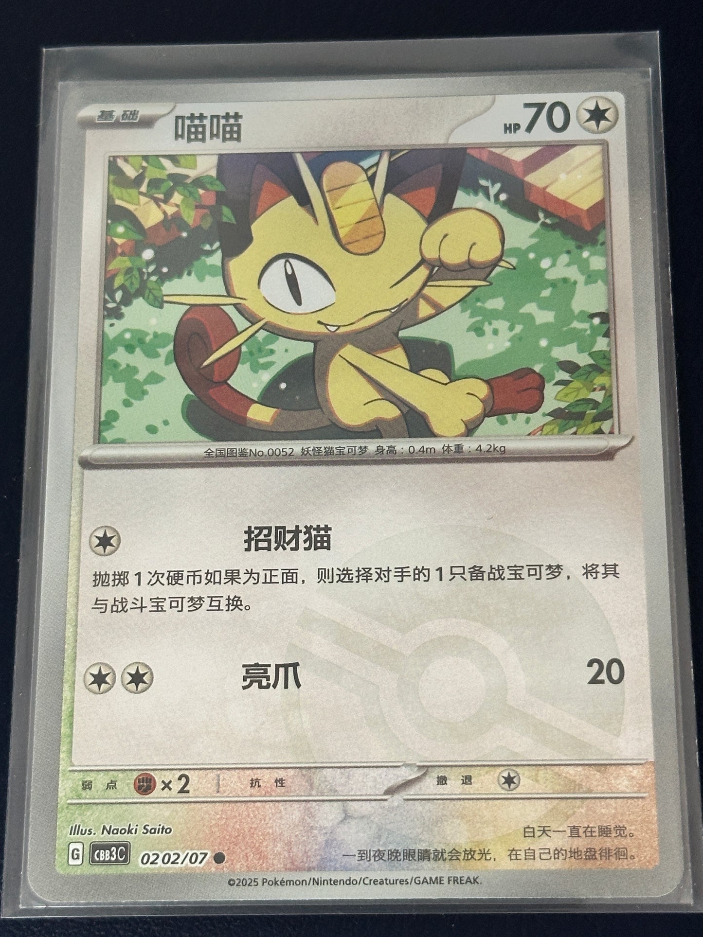 Meowth (Chinese) – 0202/07
