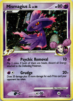 2009 Rising Rivals 10/111 Mismagius GL LP