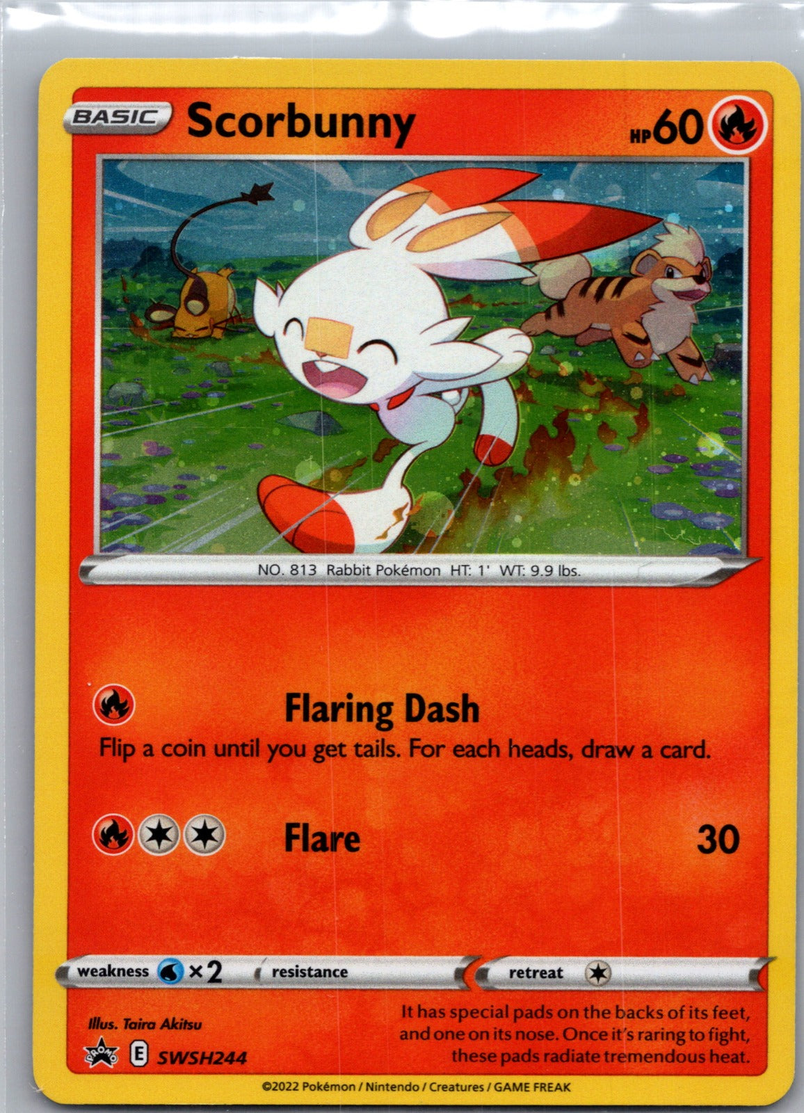 2019 SWSH: Sword and Shield Promo Cards SWSH002 Scorbunny LP