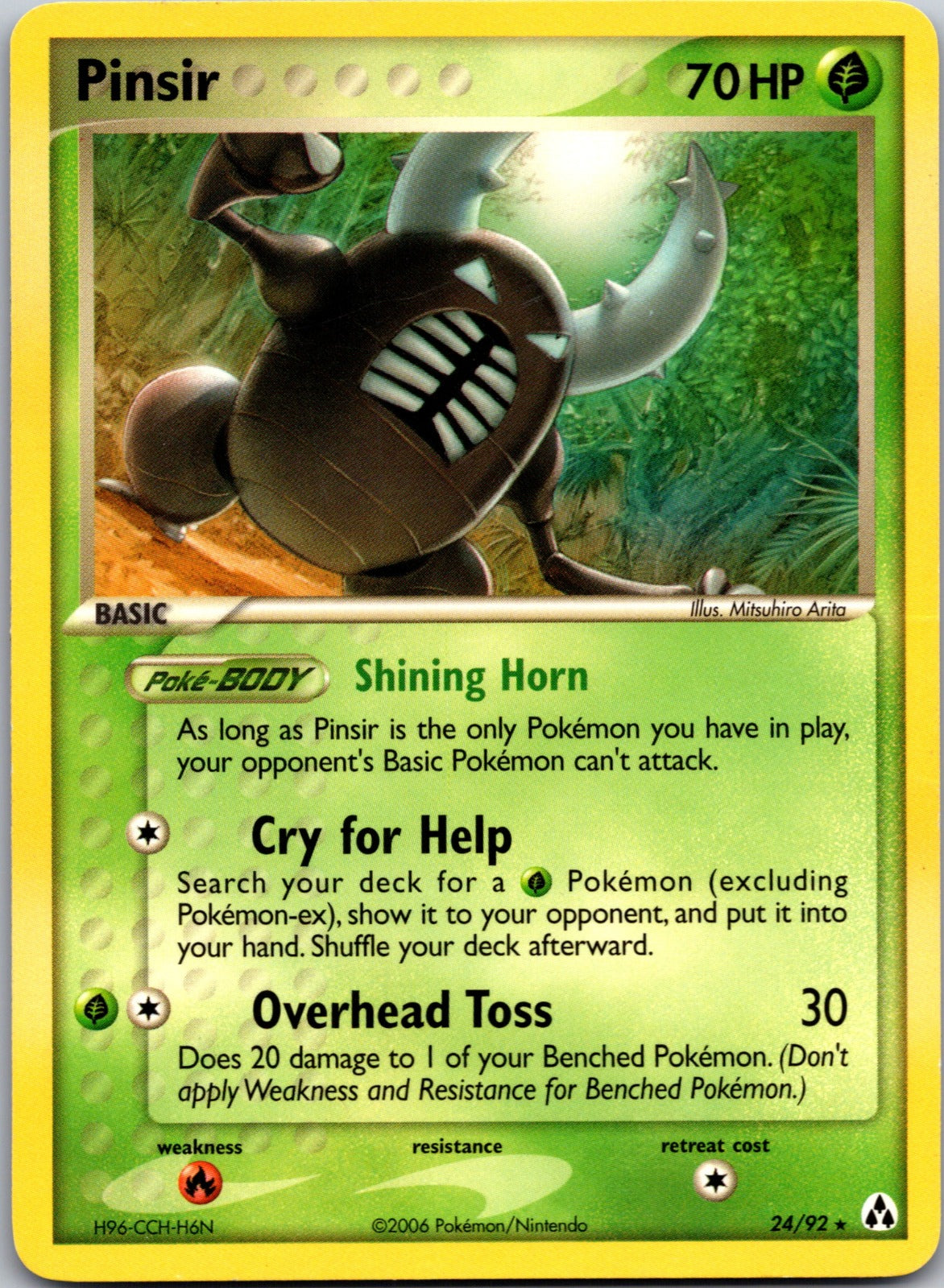 2006 Legend Maker 24/92 Pinsir LP