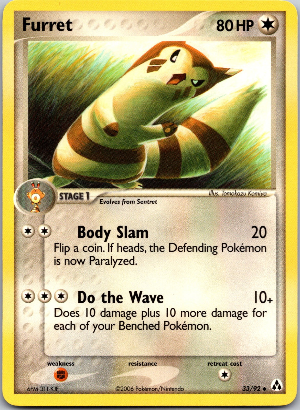 2006 Legend Maker 33/92 Furret LP