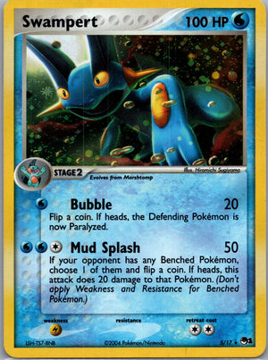2004 POP Series 1 005/017 Swampert Rare G320