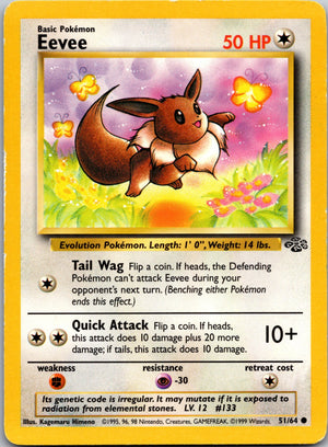 1999 Jungle 51/64 Eevee LP