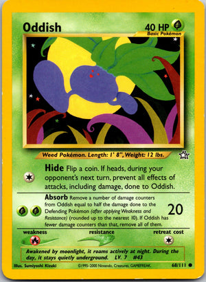 2000 Neo Genesis 068/111 Oddish LP