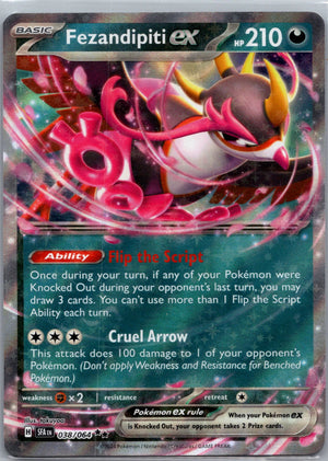 Fezandipiti ex Holofoil Double Rare SV: Shrouded Fable 038/064 NM