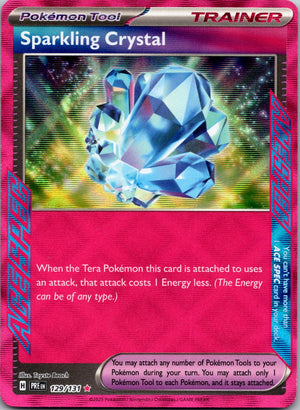 2025 SV: Prismatic Evolutions 129/131 Sparkling Crystal NM