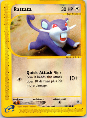 2002 Expedition 128/165 Rattata Common A18