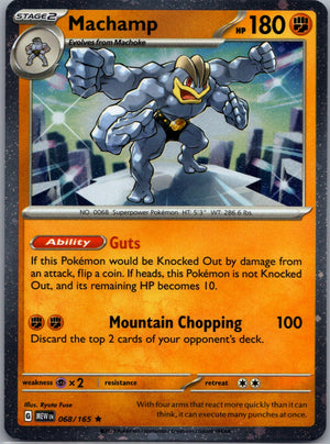 2023 SV: Scarlet and Violet 151 068/165 Machamp LP